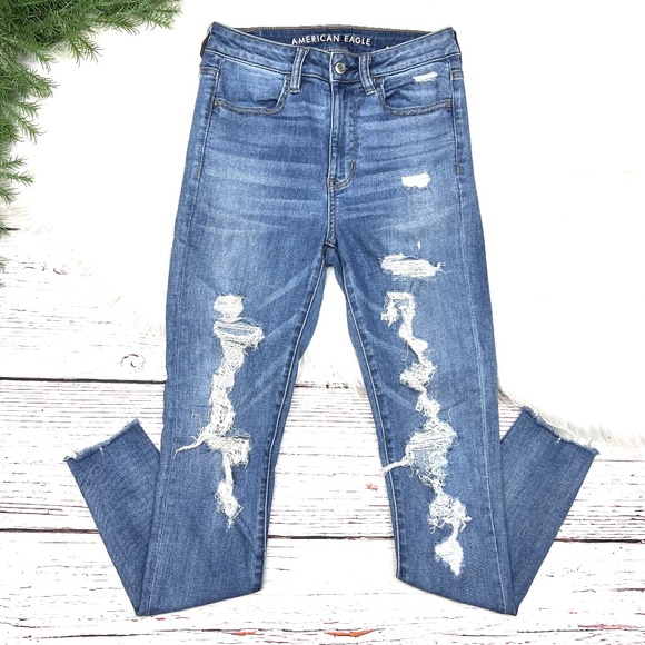 American Eagle Outfitters Denim - 👖|•AMERICAN EAGLE•| Super Hi-Rise Jegging Ne(x)t Level Stretch